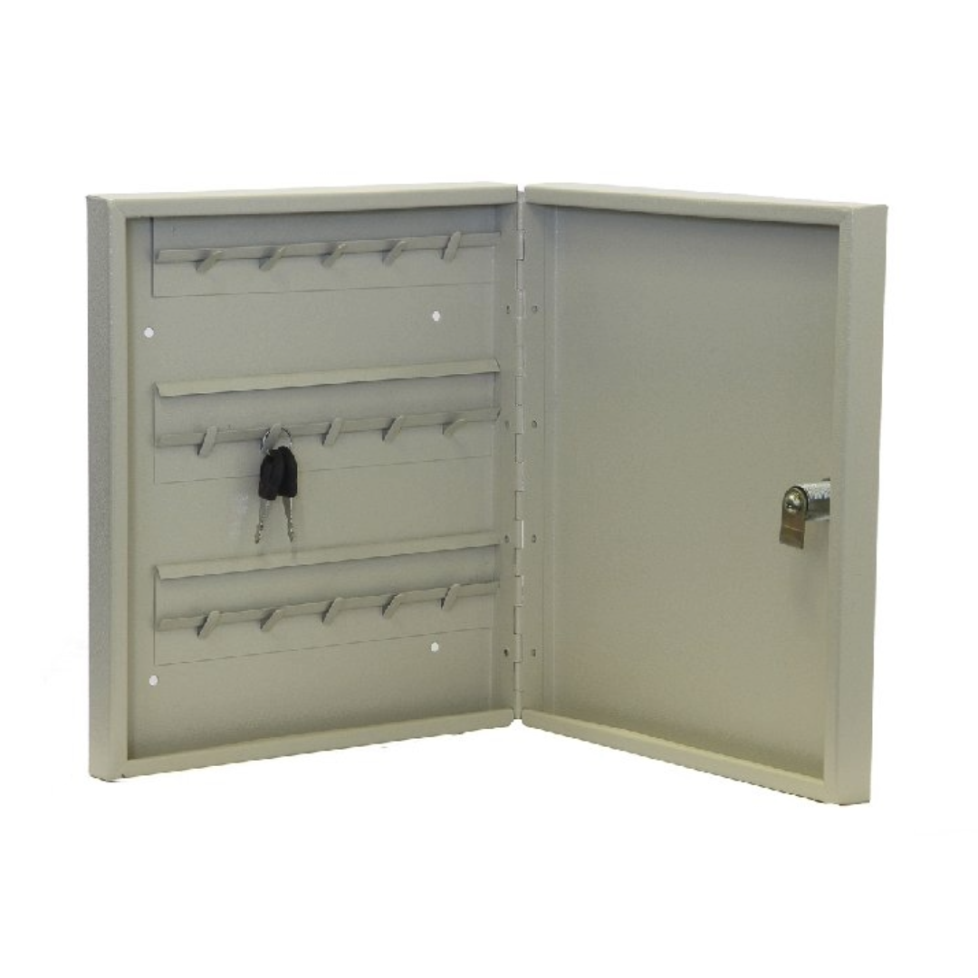 Key Cabinet for 15 Keys | Secure Storage for Home & Business Organization | Best Price