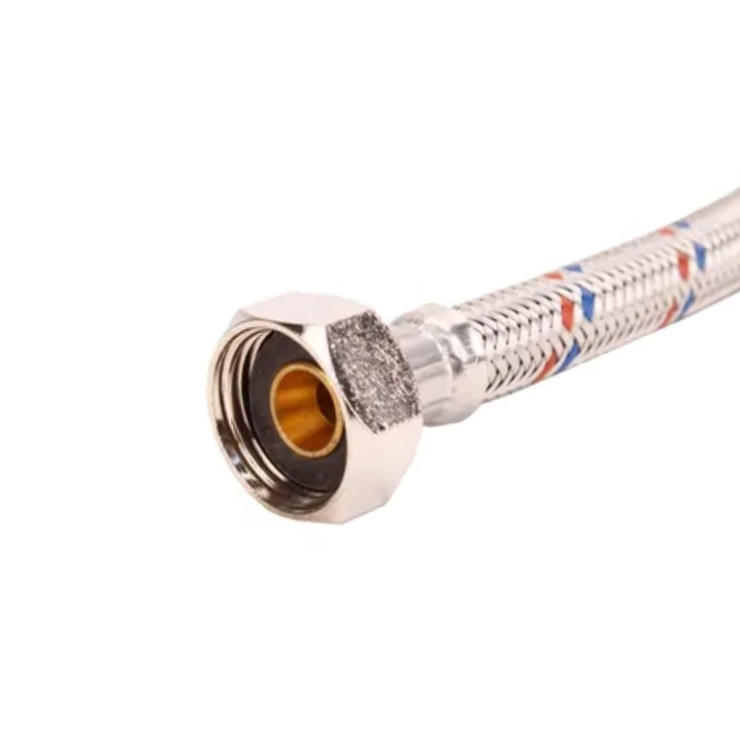 Gio Plumbing 1/2" x 350mm Flexi Pipe | High-Quality Flexible Connector | SABS-Approved