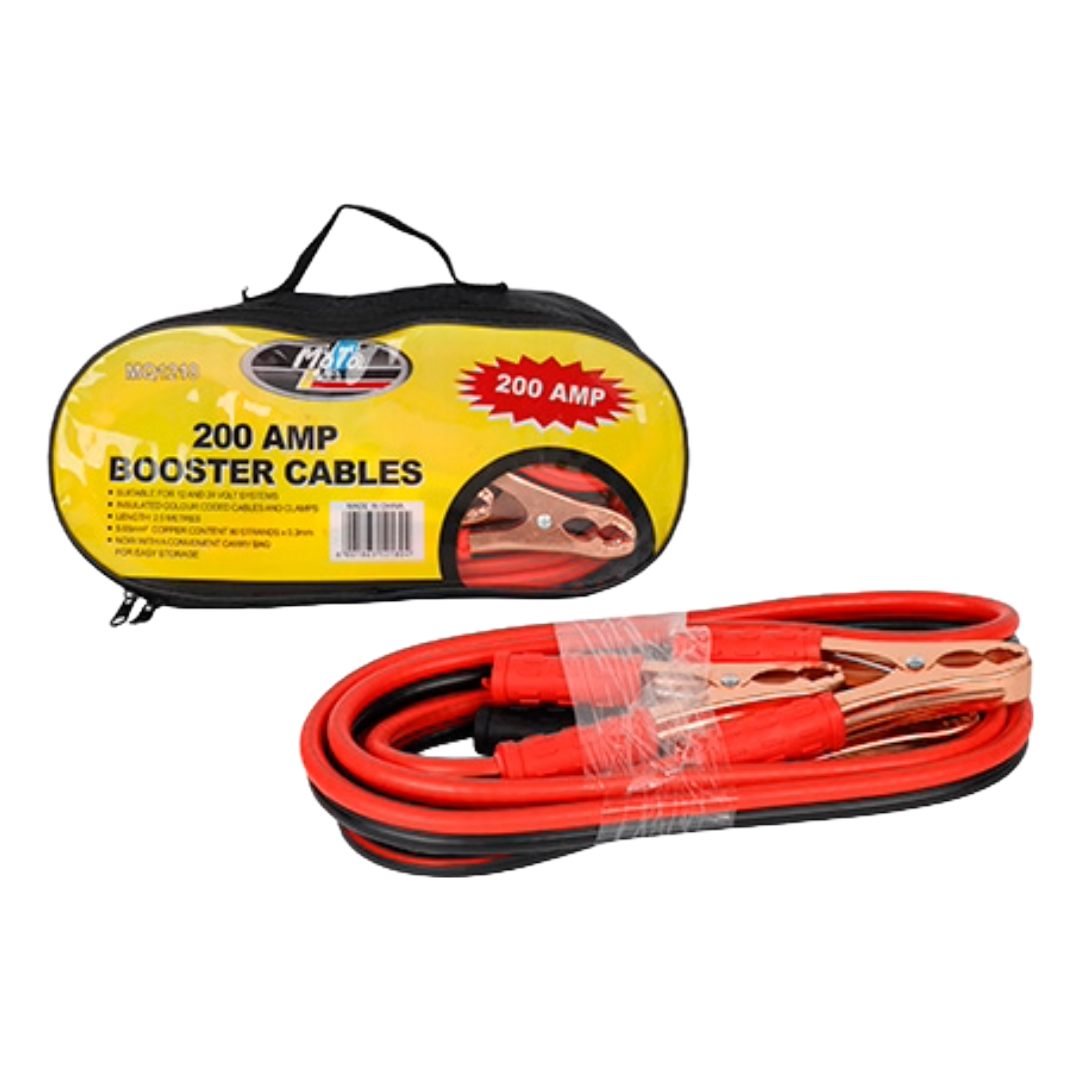 200 AMP Booster Cables – Heavy-Duty Jump Leads for Cars & Trucks