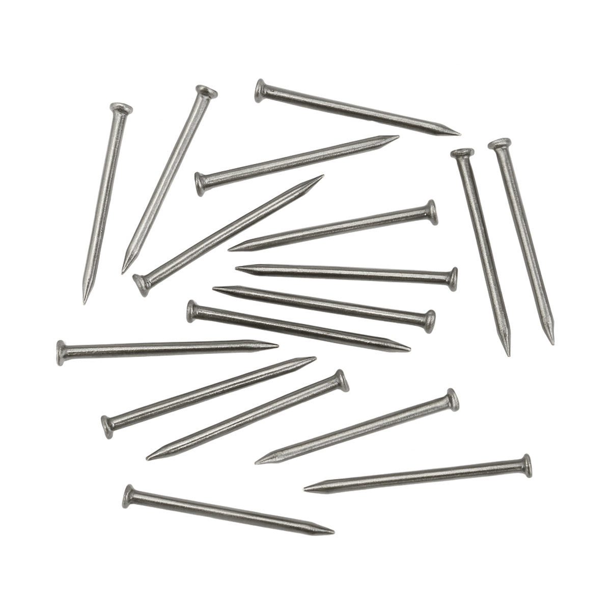 25mm Panel Pins (20 Pack) | Bright Steel Finish for Fine Woodworking