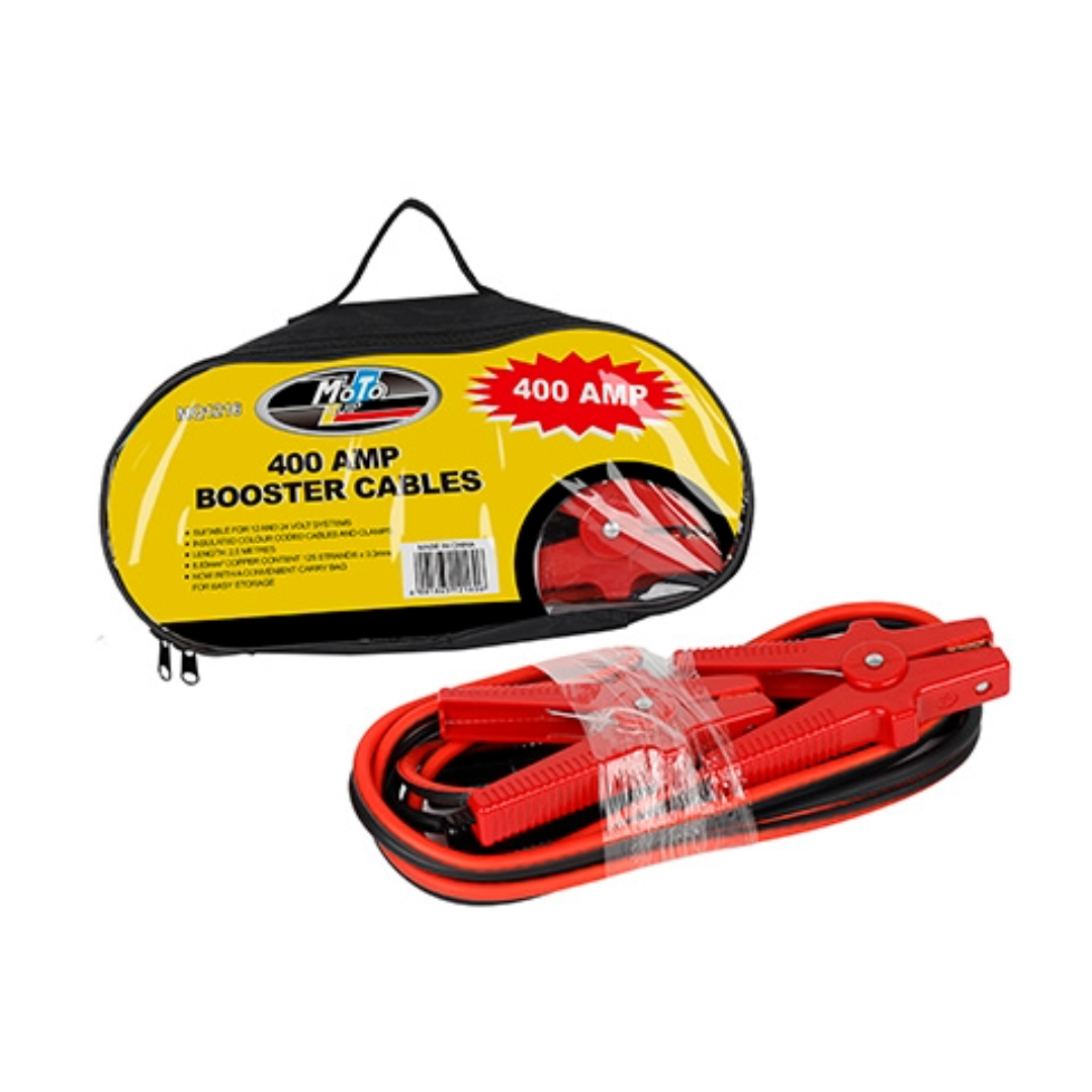 400 AMP Booster Cables | Heavy-Duty Jumper Cables for Cars & Trucks
