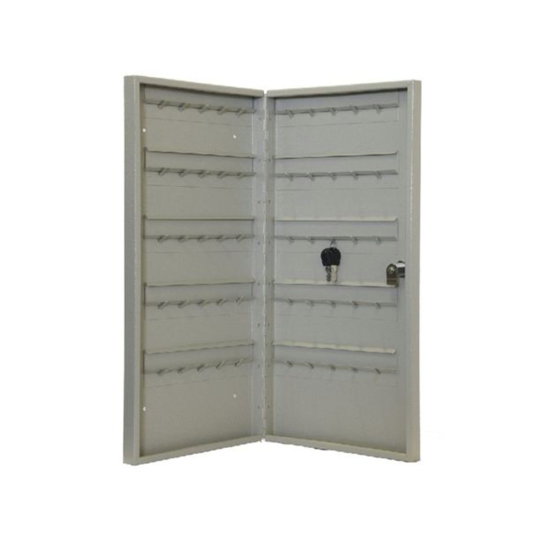 Key Cabinet for 50 Keys | Secure Storage for Home & Business Organization