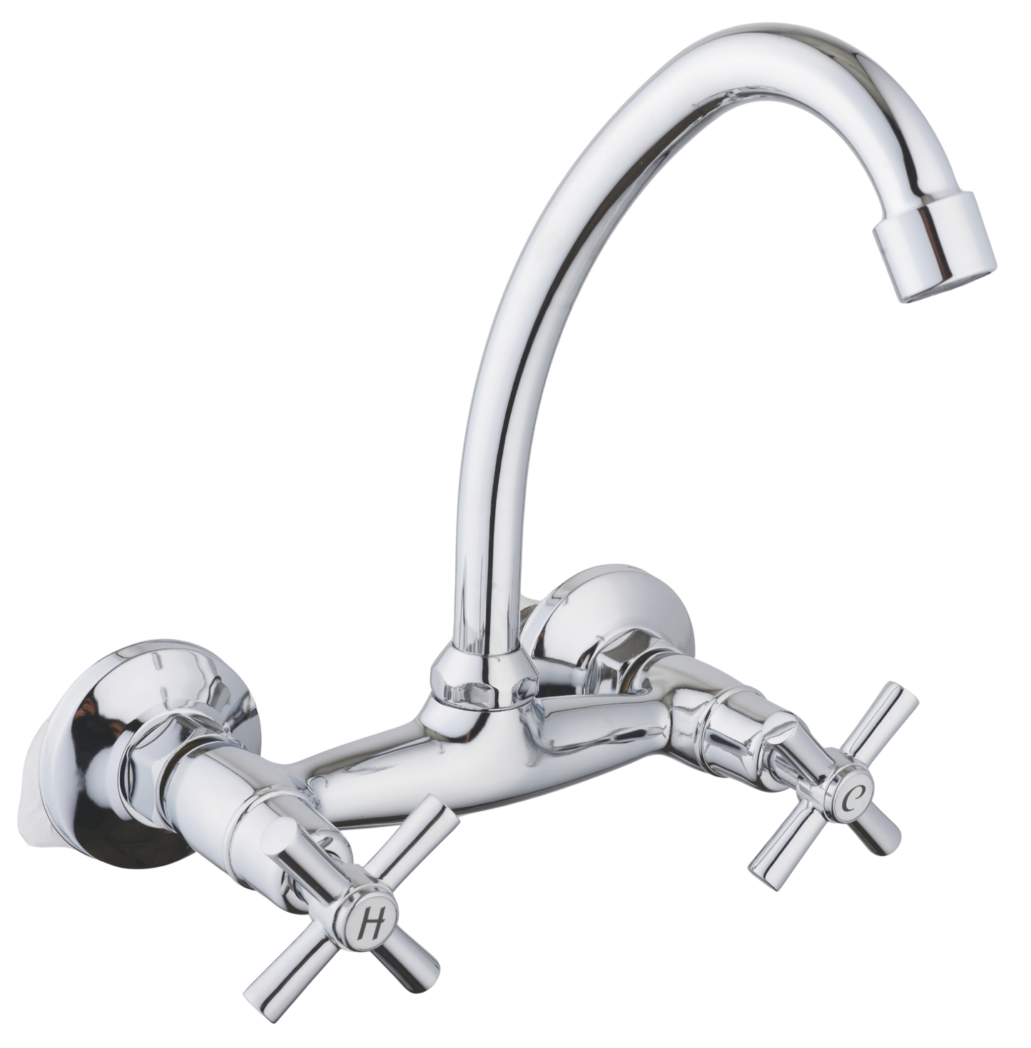 Nova Wall Mounted Sink Mixer - Chrome