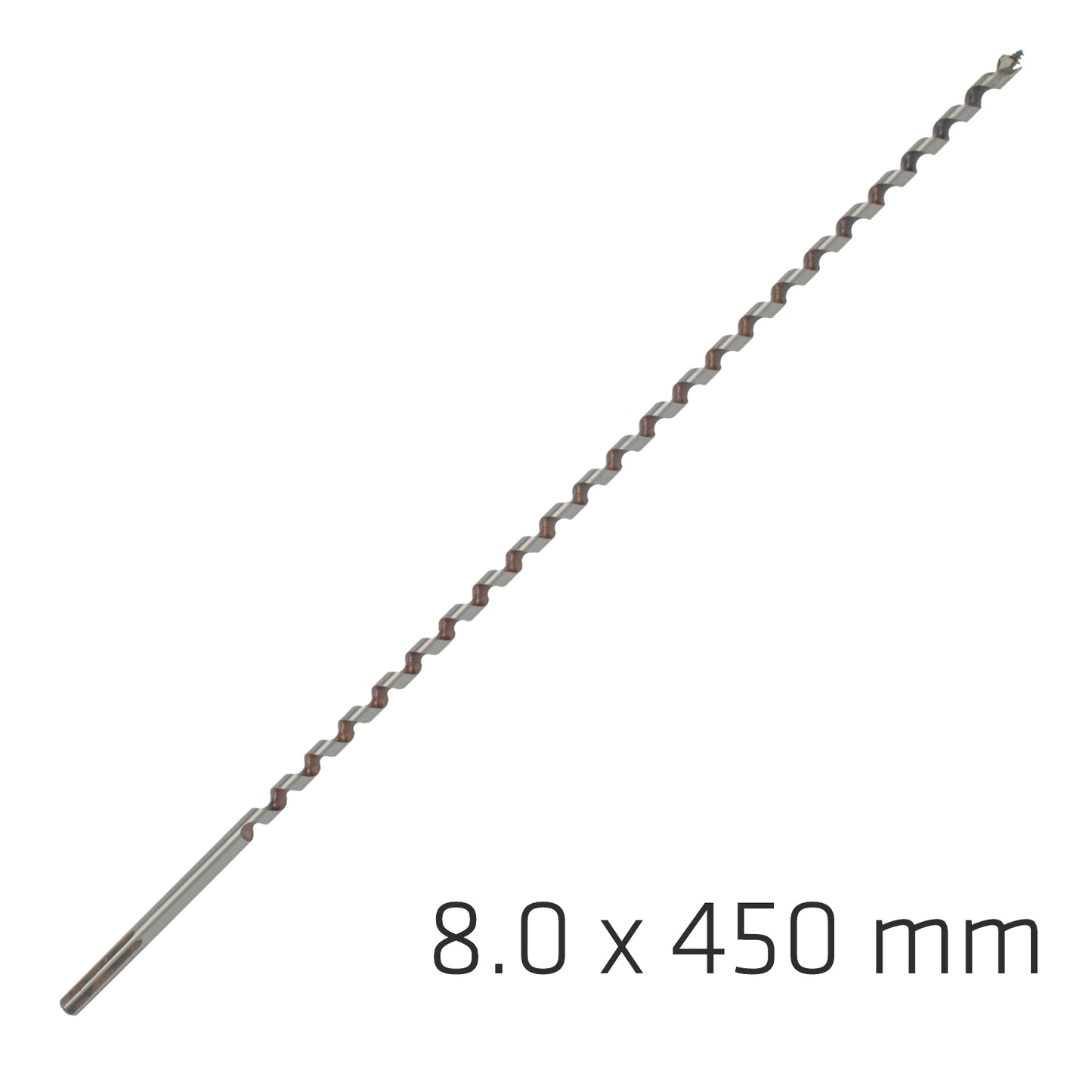 WOOD AUGER DRILL BIT 8 X 450MM