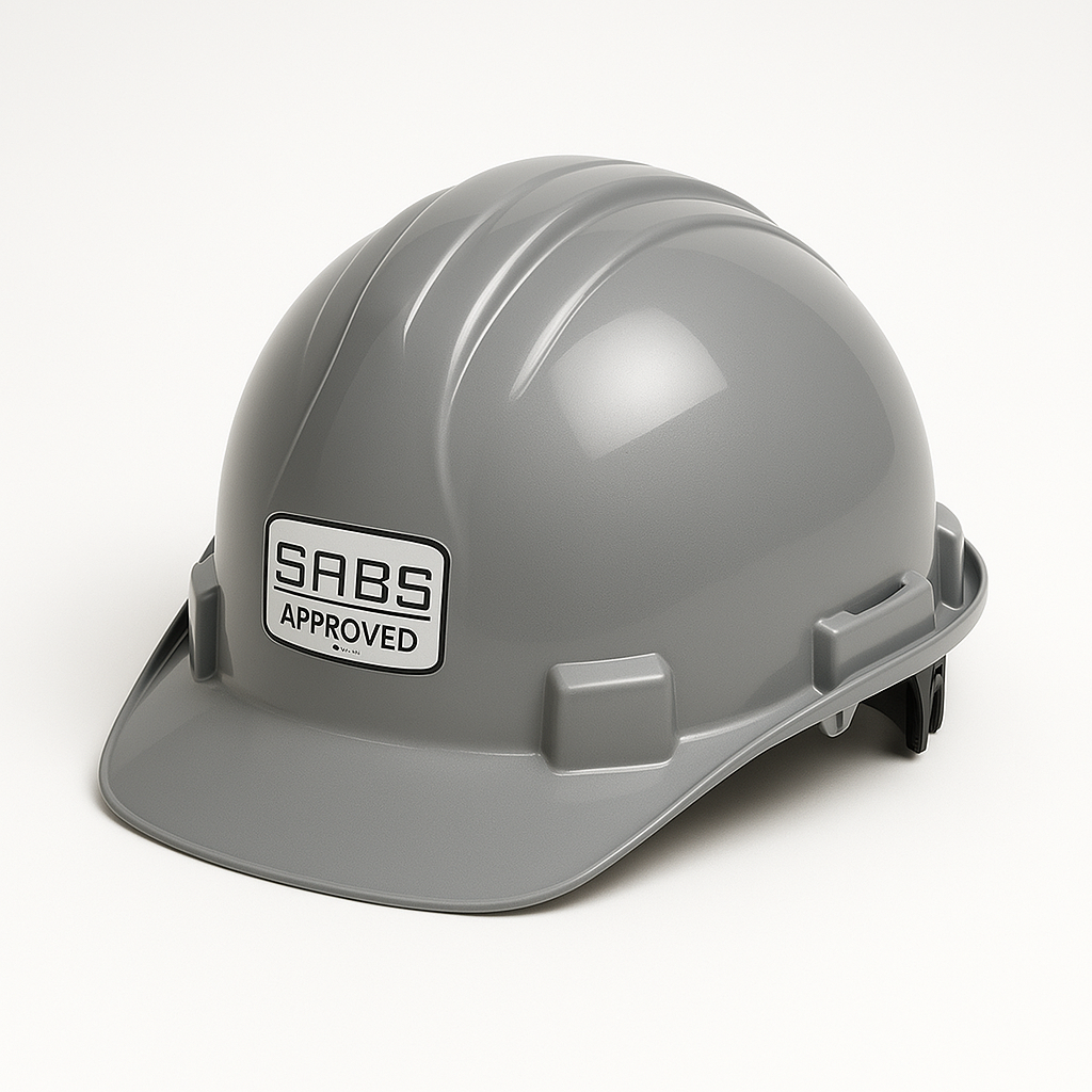 SABS-Approved Grey Hardhat | Safety Headgear