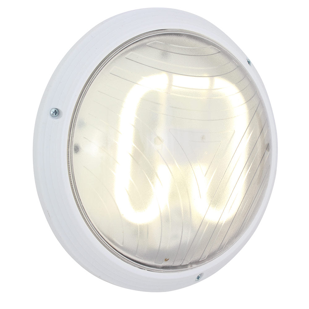 Eurolux Bulkhead Clear Wall Light PC-IP55