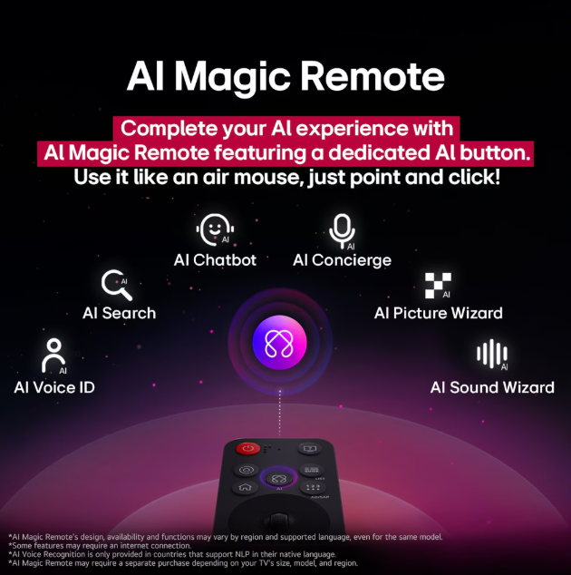 LG 65 Inch QNED evo AI MiniLED 4K Smart TV