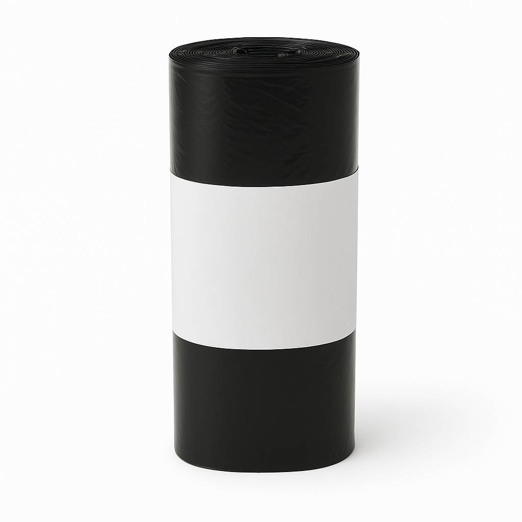 Black Refuse Bags 750mm x 950mm x 25 Micron (20-Pack) | Heavy-Duty Waste Disposal Solution