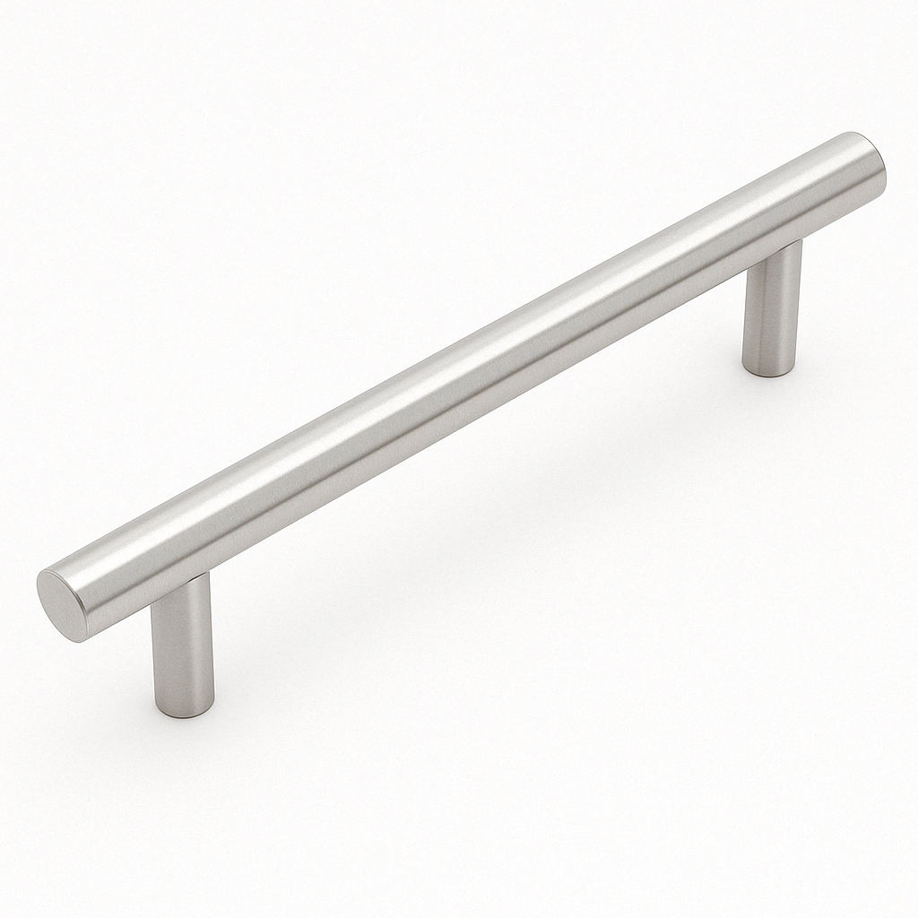 12 x 128 x 188mm Stainless Steel Hollow Bar Handle