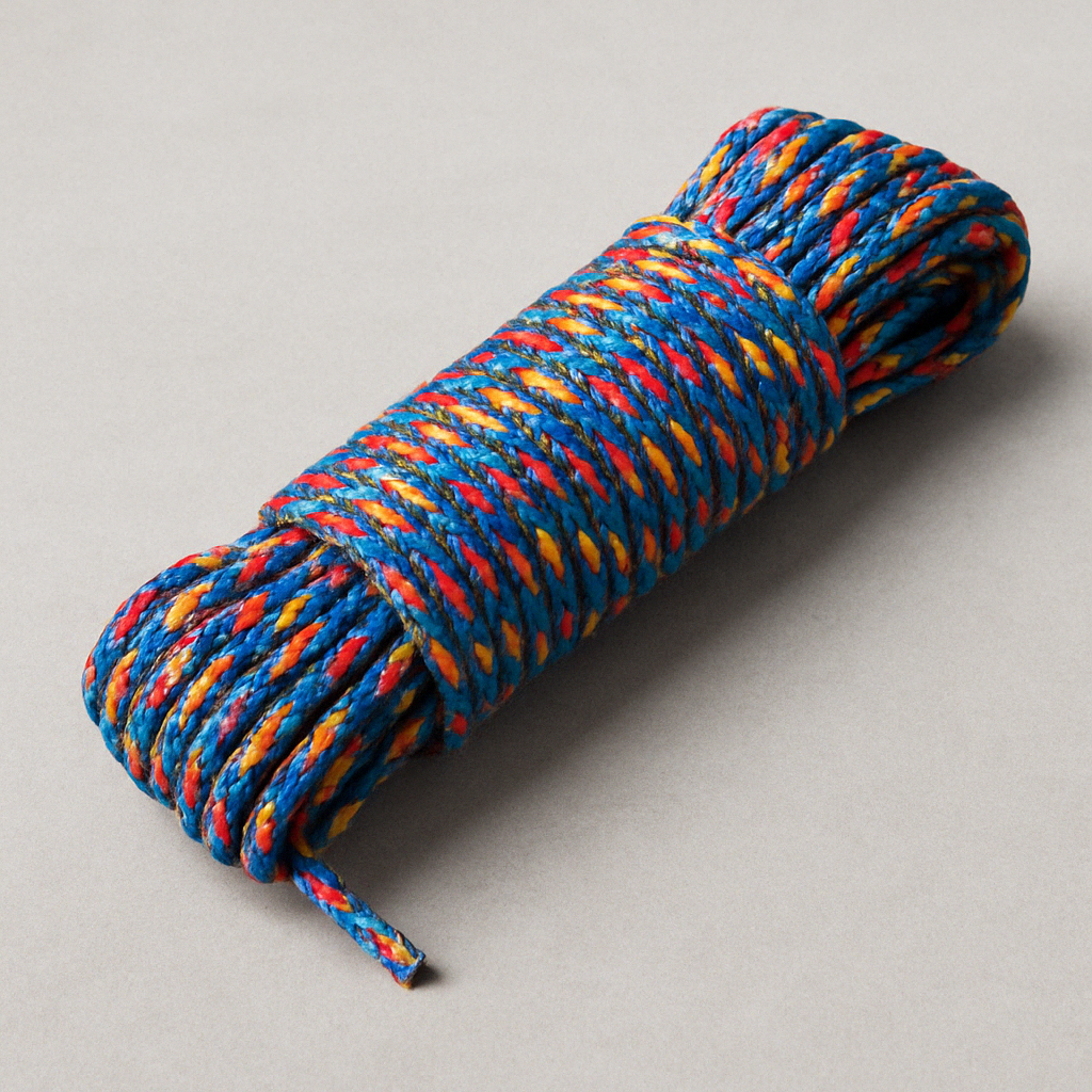 6mm x 30m Polybraided Outdoor Rope — Assorted Colours | Durable & Weather-Resistant