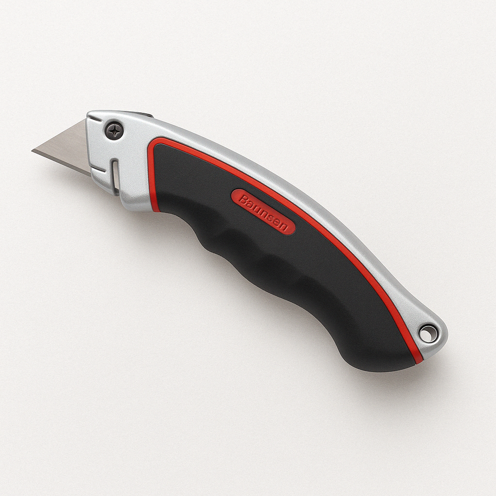 Retractable Banana Trimming Knife – Ergonomic Utility Cutter (Blister Pack)