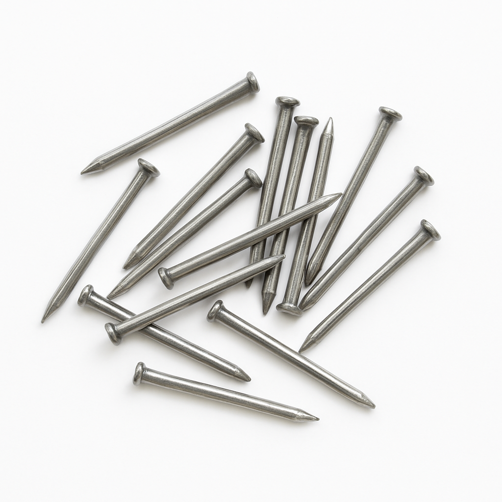 19mm Panel Pins (20 Pack) | Bright Steel Finish for Fine Woodworking