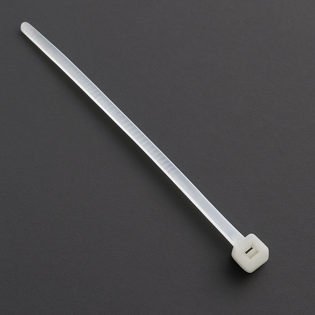 White T120R Cable Tie | 15.24" Heavy-Duty Nylon Zip Tie (120 lb)