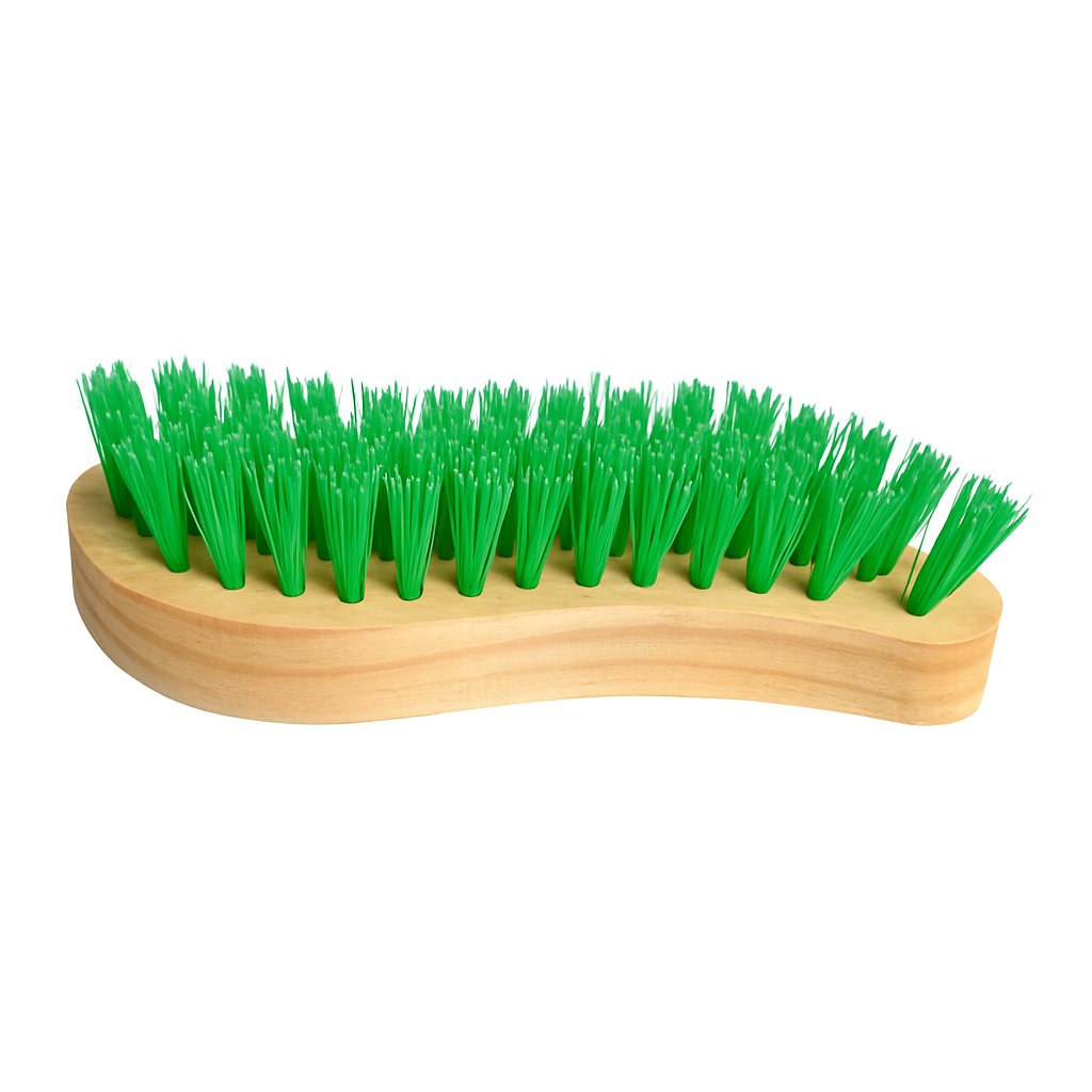 Snake Scrubbing Brush | Ergonomic Wooden Handle with Durable Bristles