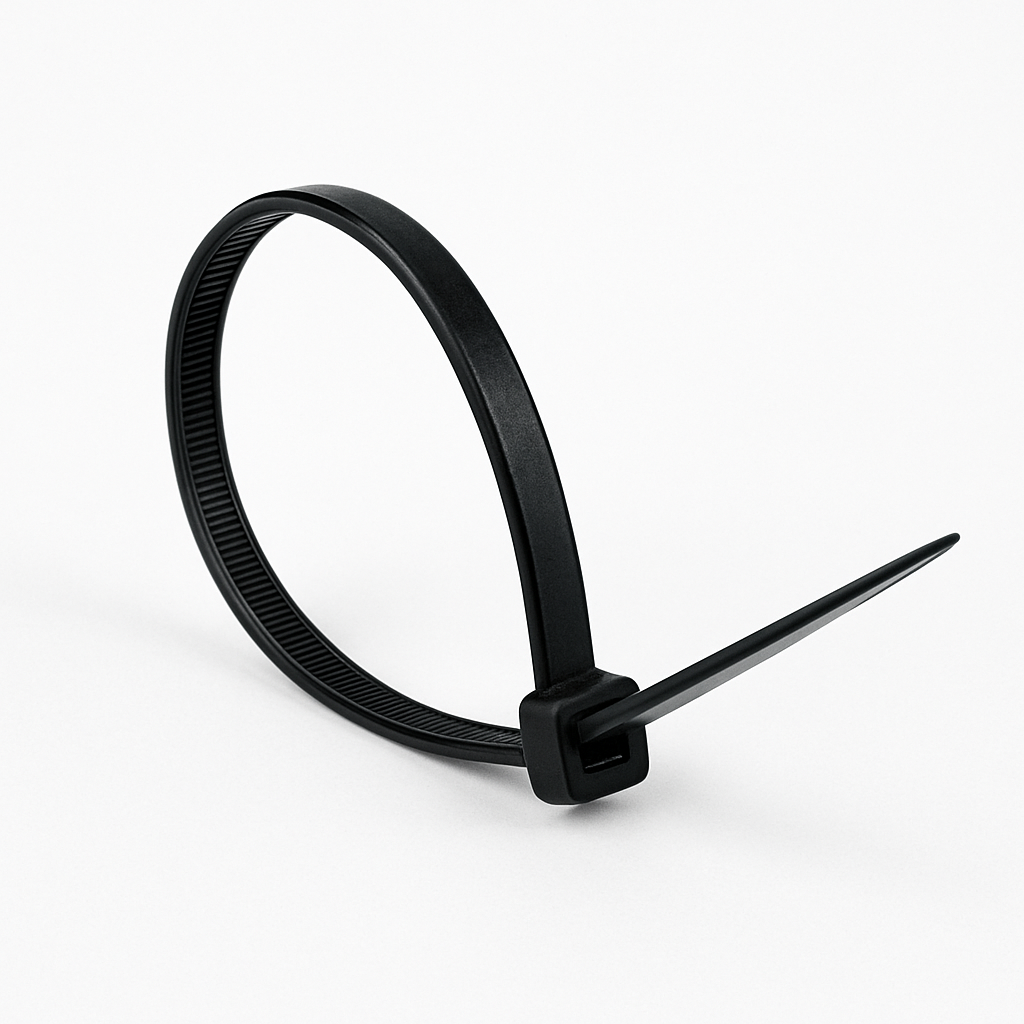 T30R Black Cable Tie | 150mm x 3.5mm