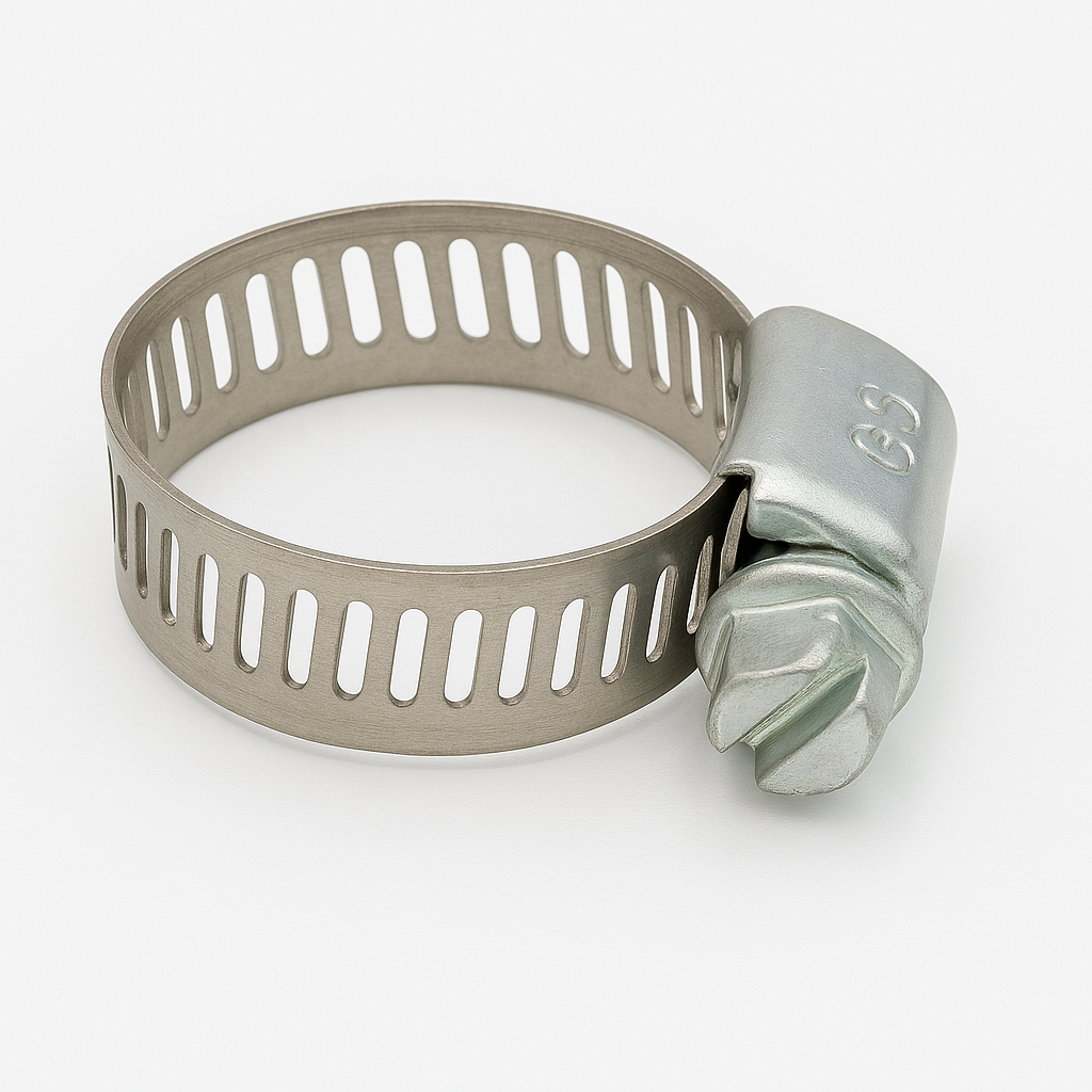 GS52 70-95mm Stainless Steel Hose Clamp | Adjustable Worm Gear