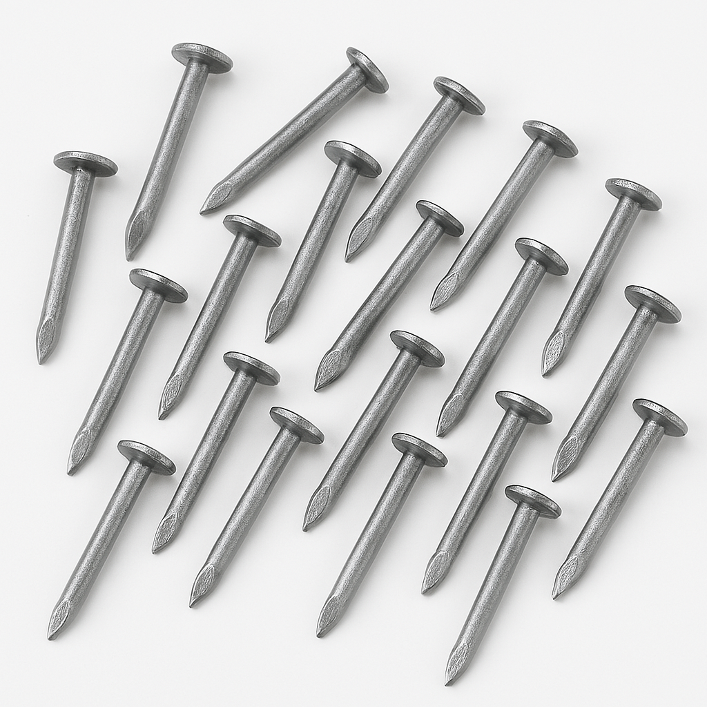 25x2.5mm Clout Nails | 20pcs | Galvanised Fixings