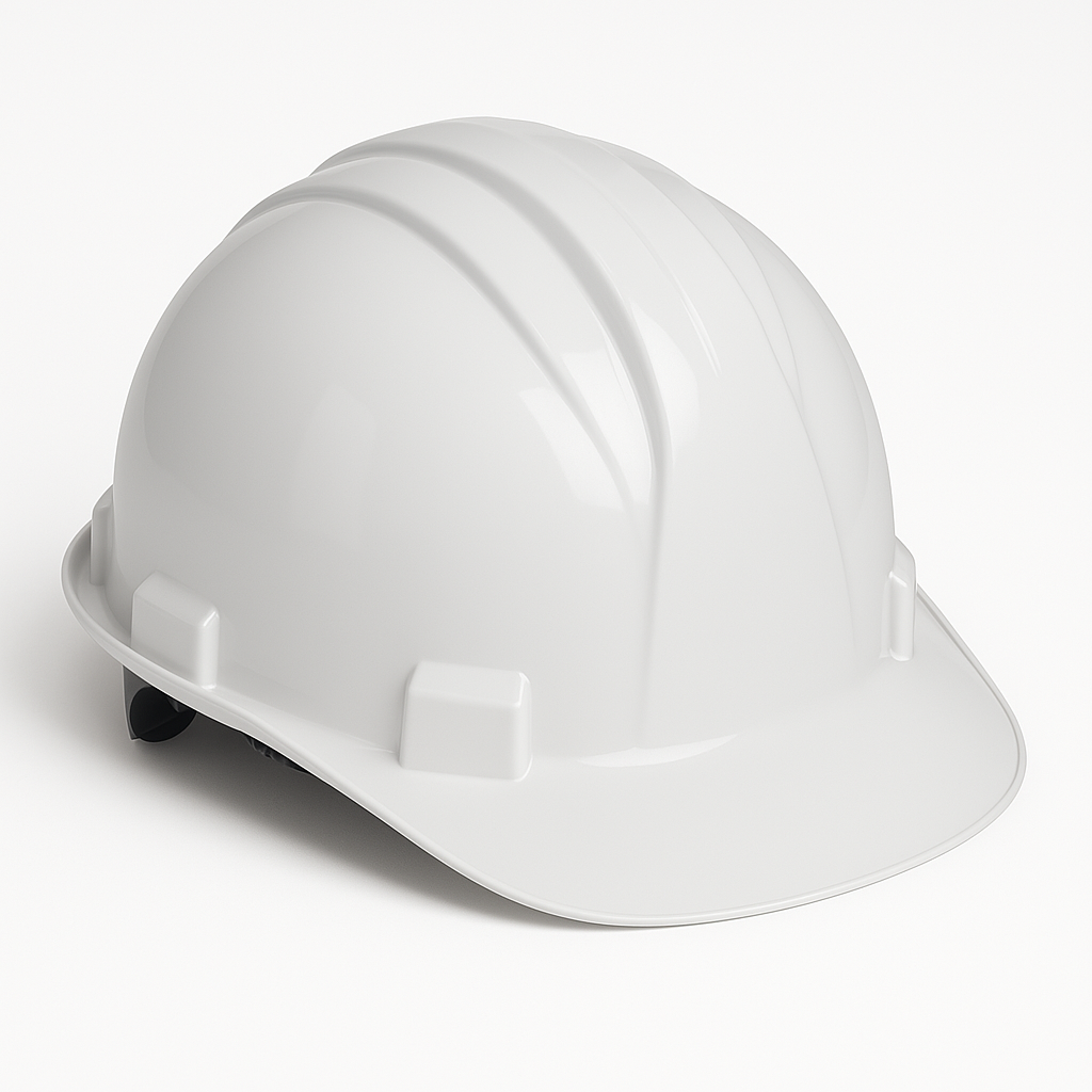 SABS-Approved White Hardhat | Premium Safety Helmet by DISA