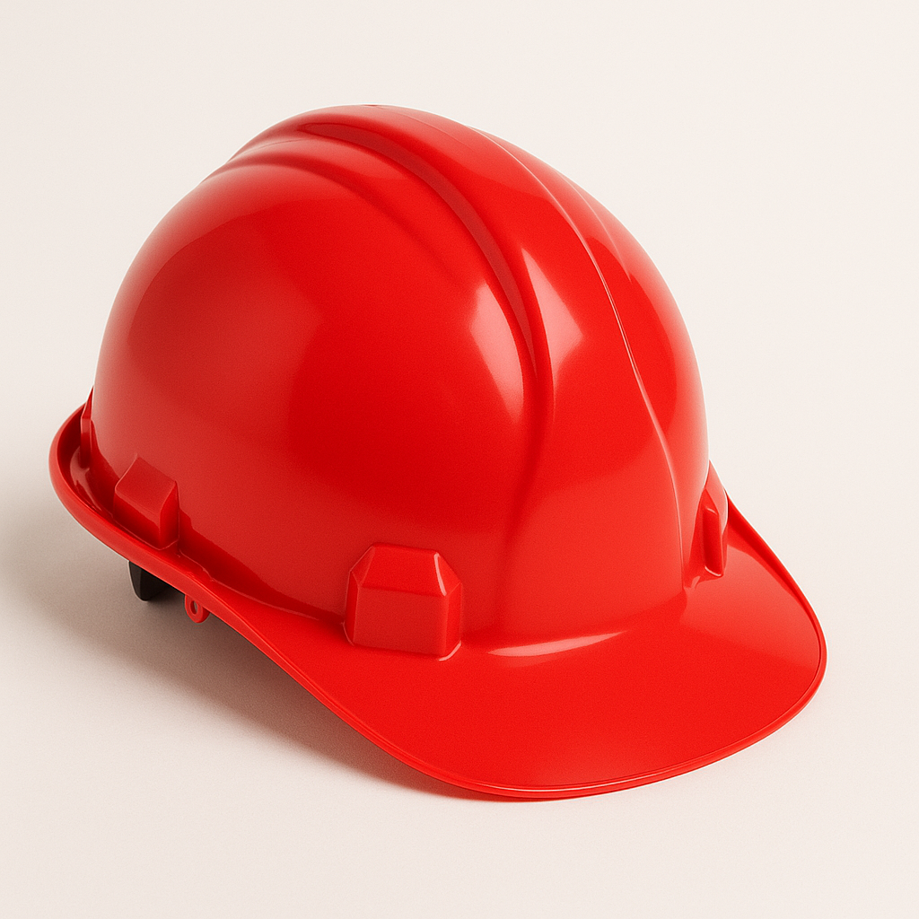 Basic Red Hardhat | Safety Helmet