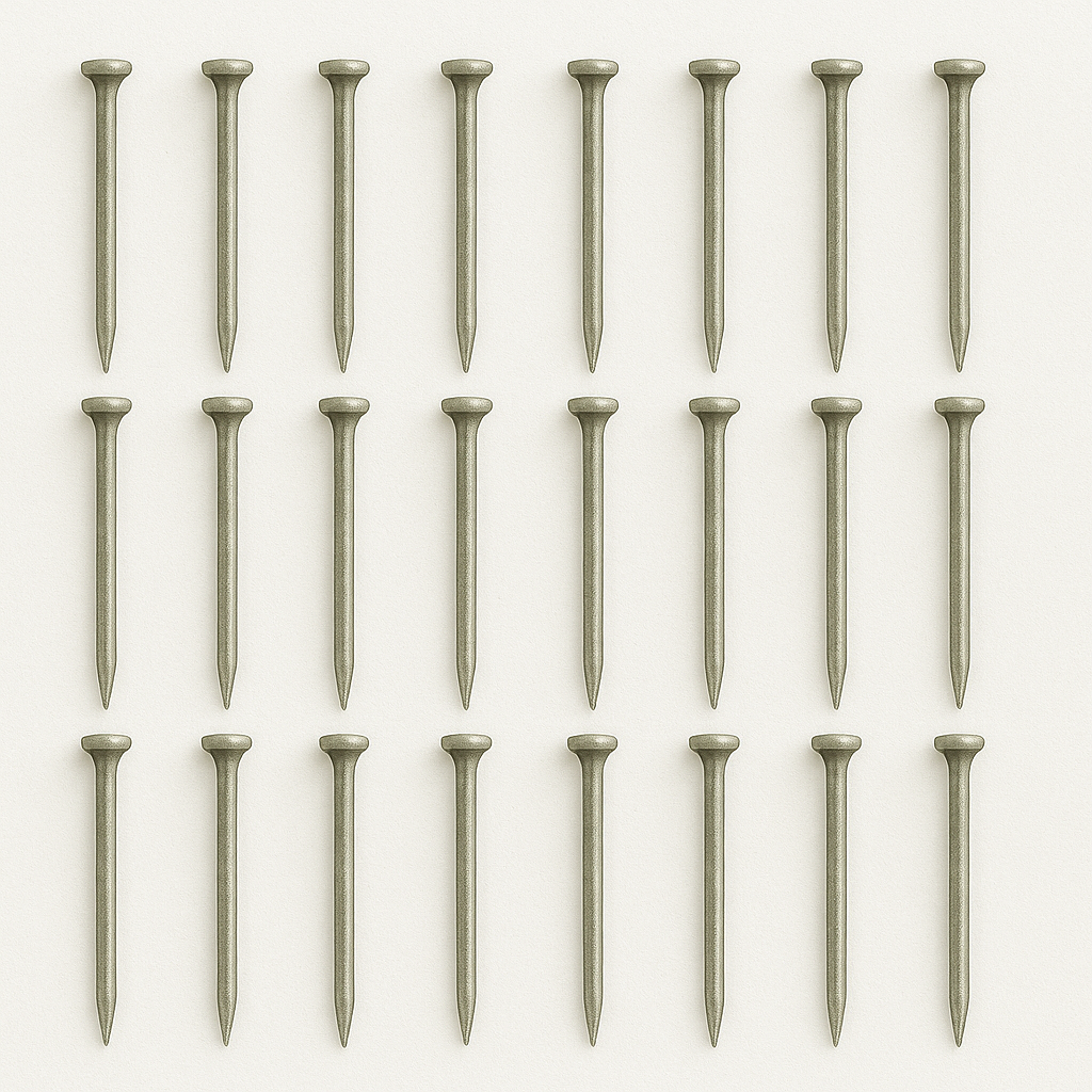 40mm Bright Steel Panel Pins | 0.5kg Pack