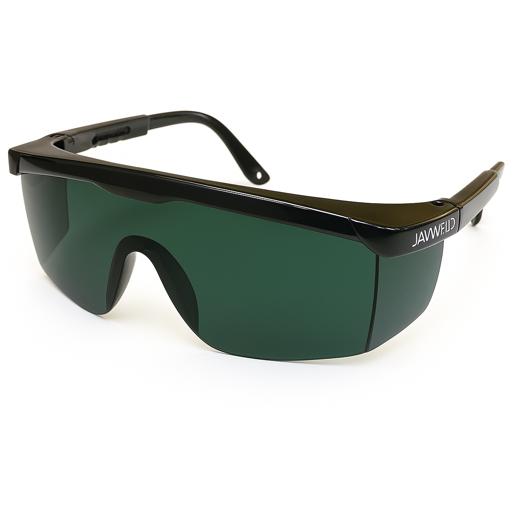 Javweld JW-SFT011 Dark Green Safety Glasses