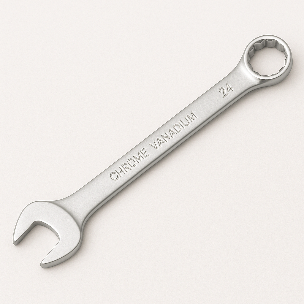 24mm Chrome Vanadium Combination Spanner