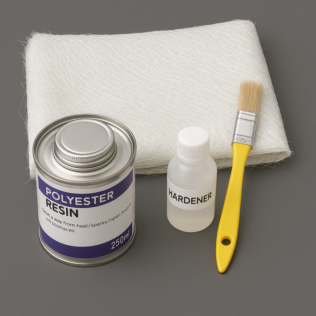 Large Fibreglass Repair Kit