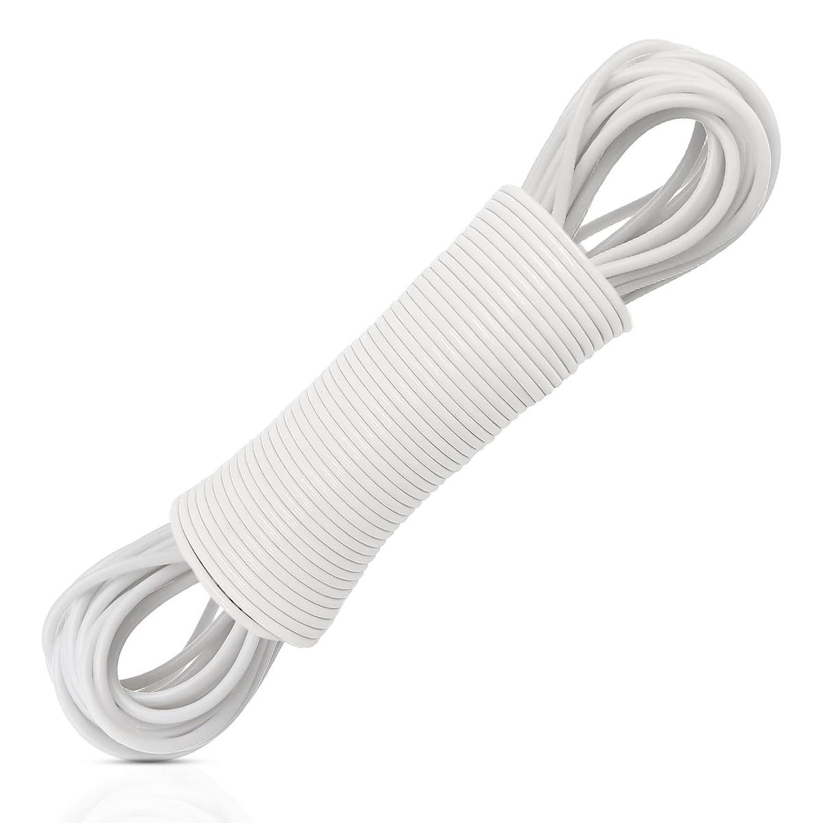 30m Washing Line | White | Durable & Weatherproof | BERWLT30