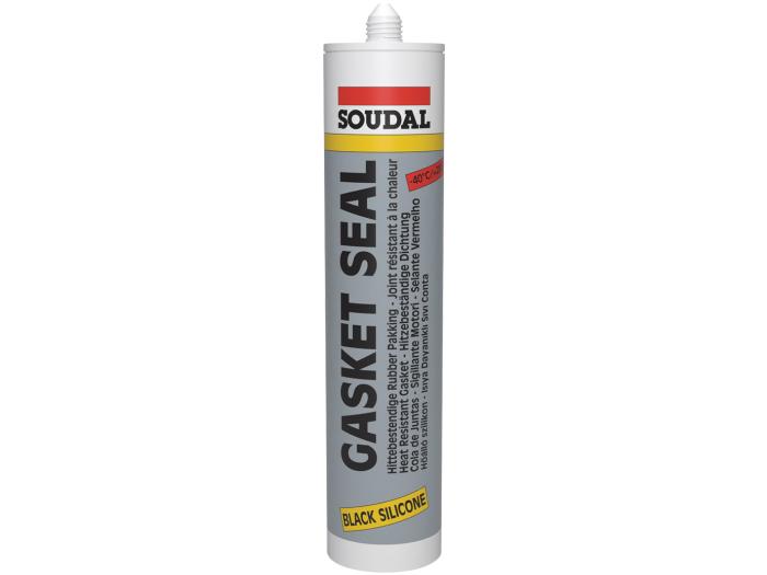 Soudal 310ml Gasketseal Silicone Black