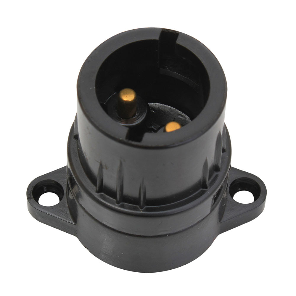 B22 Black PVC ‘Illumination’ Bulb Holder