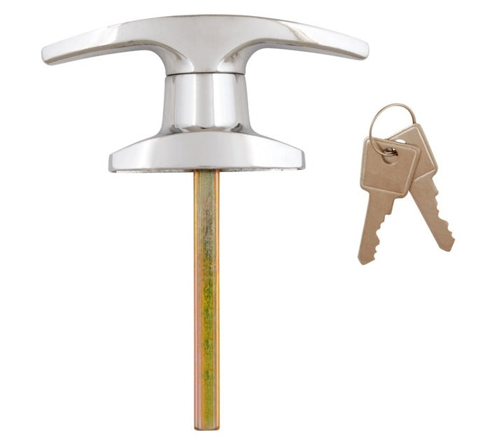 Jaguar T-Handle (Pre-Drilled) – Sturdy Grip for Toolboxes, Cabinets & Doors | Clamshell Pack