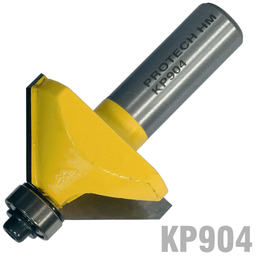 CHAMFER BIT TCT 45�� 1 5/8' X 3/4' X 1/2' SHANK