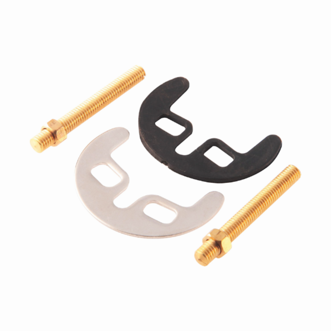 Gio Plumbing M6 Horseshoe 2-Hole Fixation Brackets | Secure Faucet Mounting