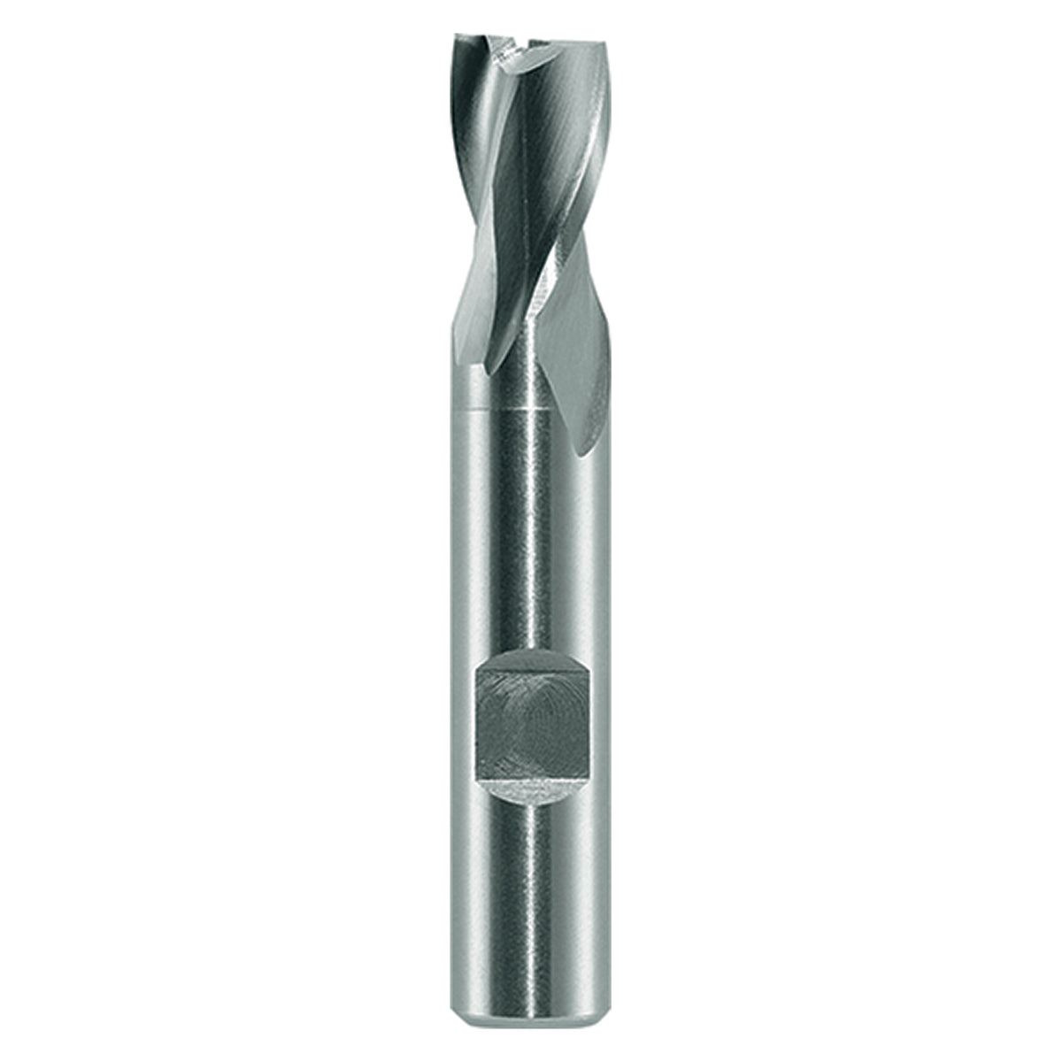 Maykestag HSS-Co8 Slot End Mill 12mm Short Series 2 Flute Centre Cutting DIN 327 D