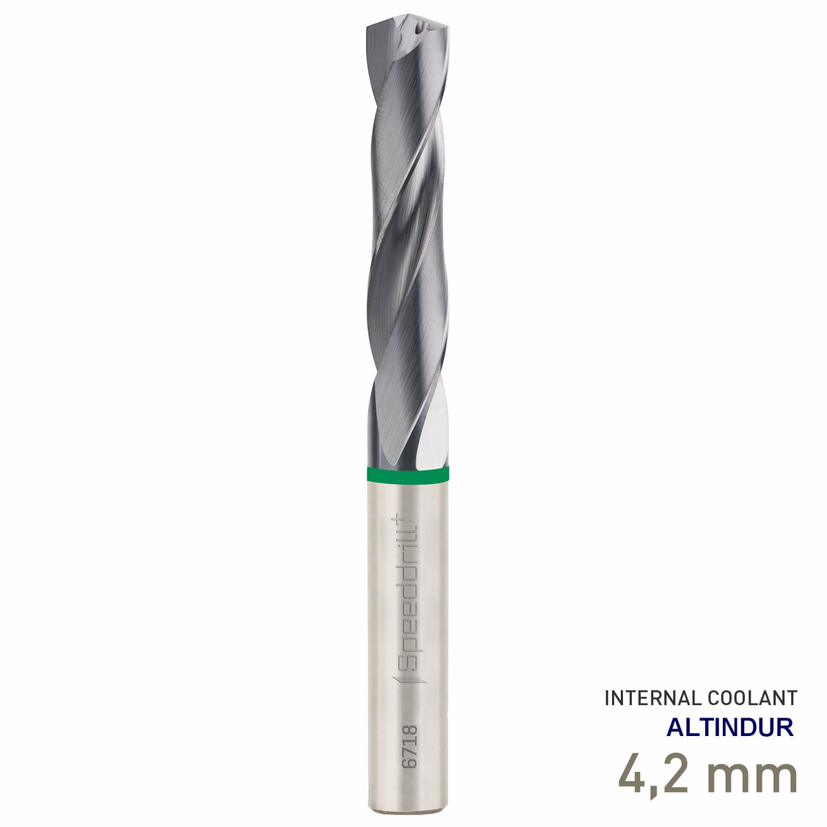 Maykestag Speeddrill+ Universal Solid Carbide Drill Bit 4.2mm 3xD ALTINDUR