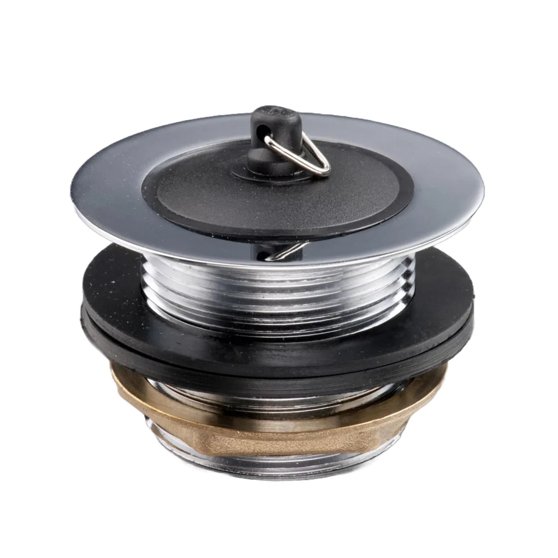 Gio Plumbing 40mm Bath Waste with Plug | Unslotted