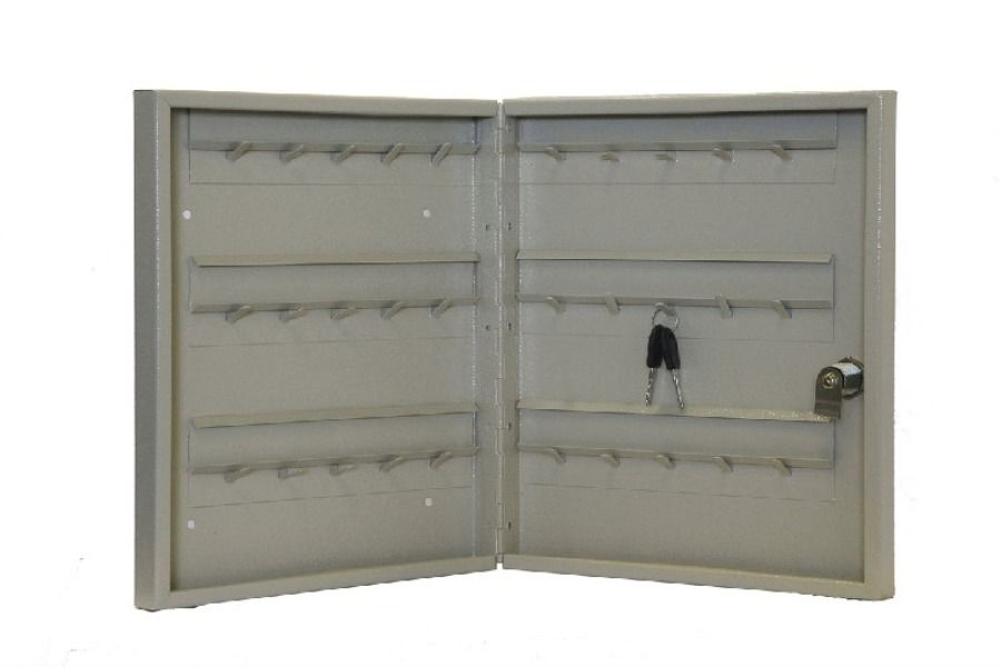 Key Cabinet for 30 Keys | Secure Storage for Home & Business Organization