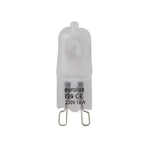 Eurolux G260 G9 18W Fused Clear Bi-Pin Halogen Saver Bulb