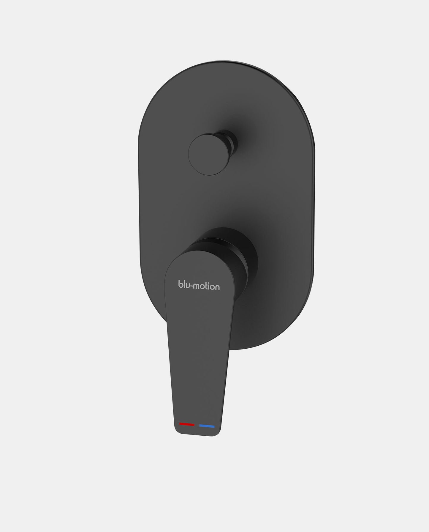 Blu-motion Luxus Diverter Shower Mixer Tap - Matte Black