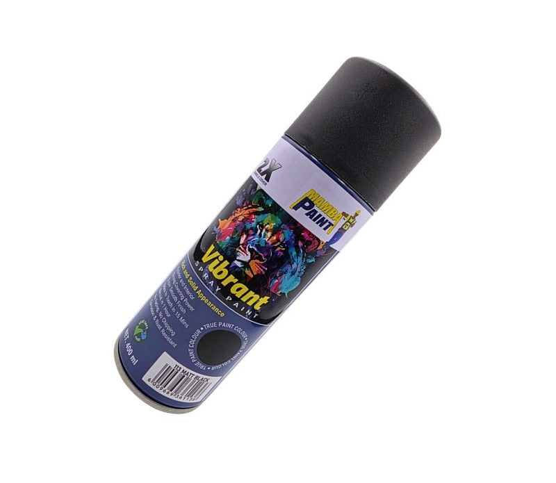 Black Mamba 400ml Spray Paint - Matt Black