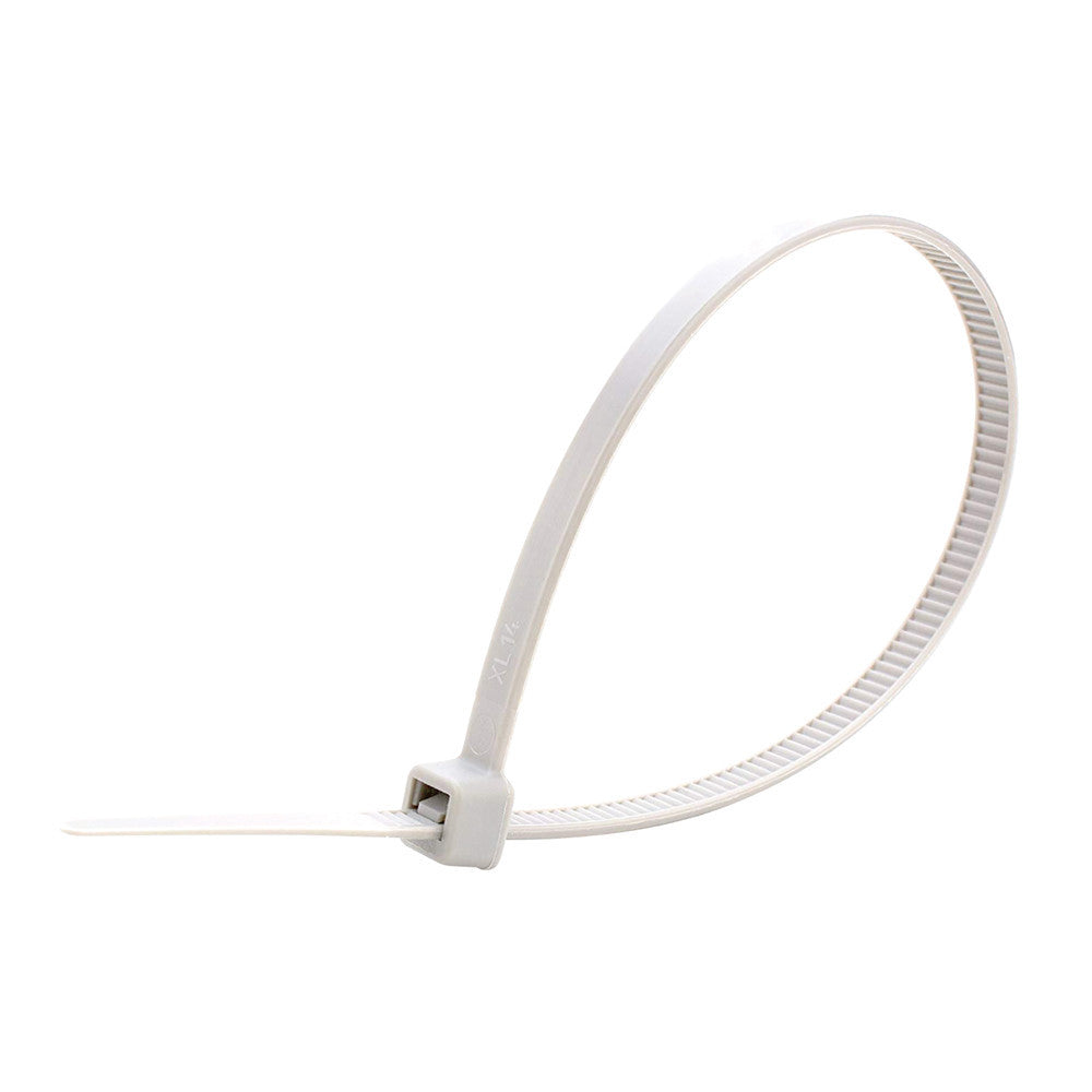 T50I White Cable Tie | 200mm Durable Nylon Fastener