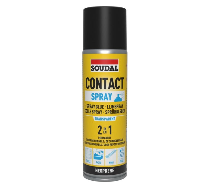 Soudal 300ml 2IN1 Contact Spray