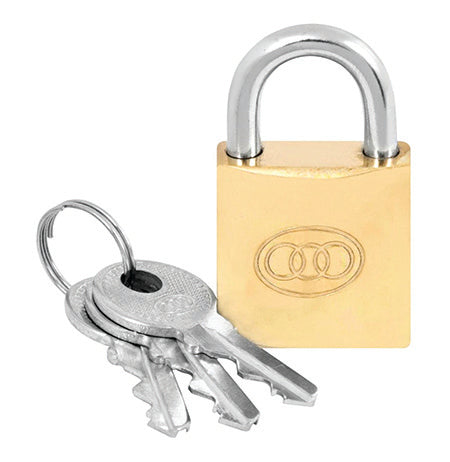 38mm Brass Standard Padlock | Durable Security Lock with Keys | Best Price