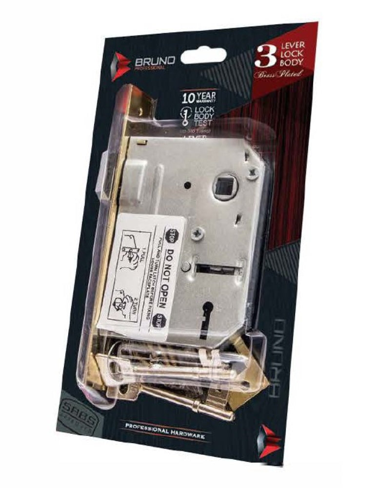 Bruno 3 Lever Lock Body