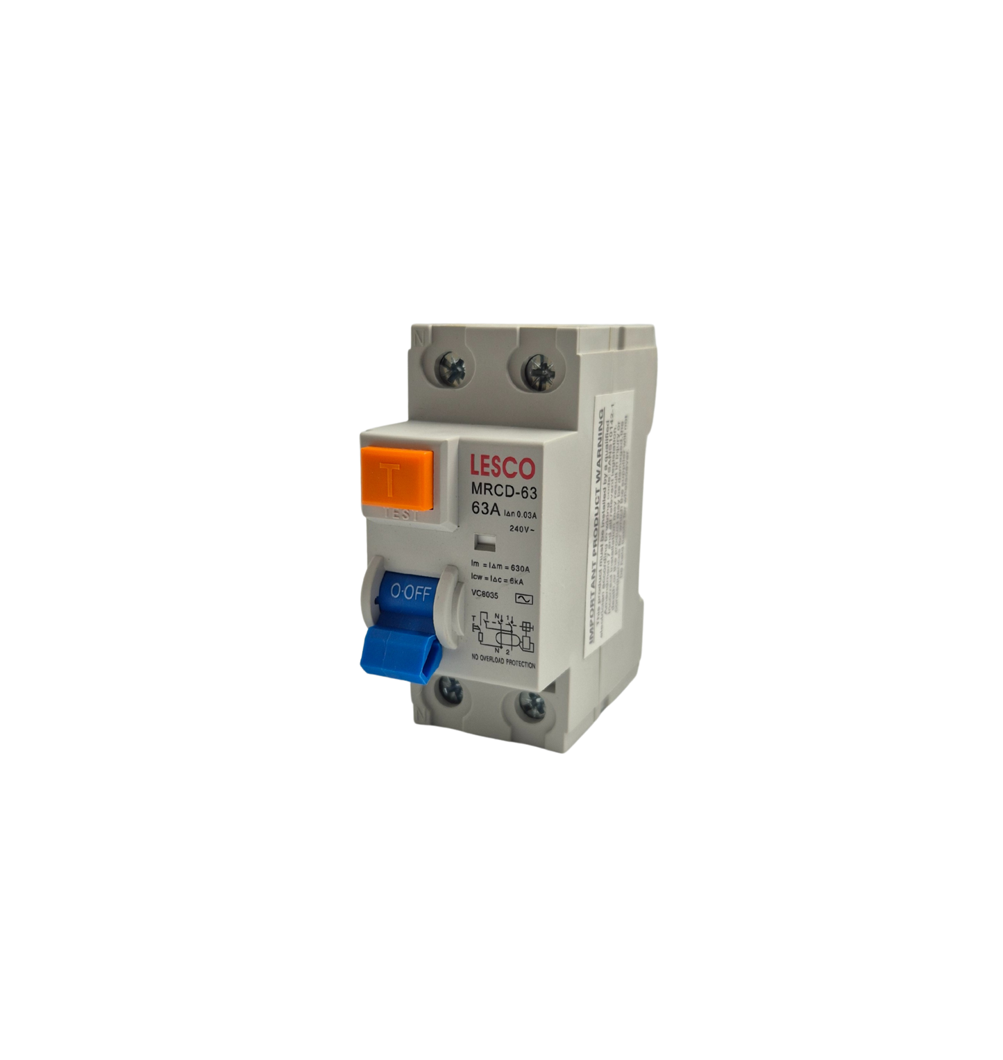 Lesco 63amp 6kA Earth Leakage