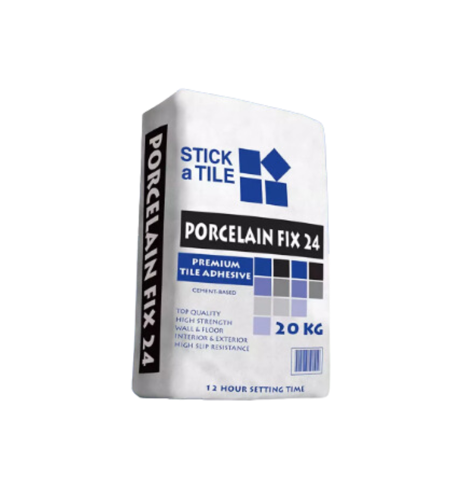 Stick a Tile Porcelain Fix 24 Adhesive 20kg