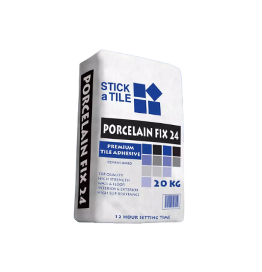 Stick a Tile Porcelain Fix 24 Adhesive 20kg