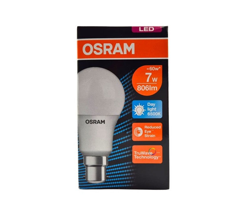 Osram 7w A60 LED Light Bulb 6500K