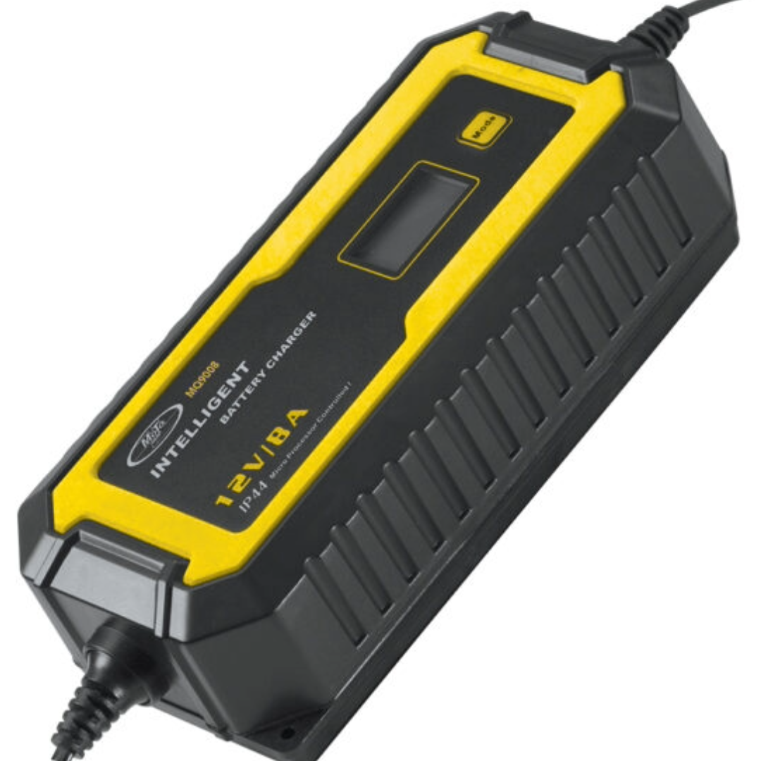Moto Quip 8 AMP Intelligent Battery Charger – 6V/12V Maintainer | MQ9008