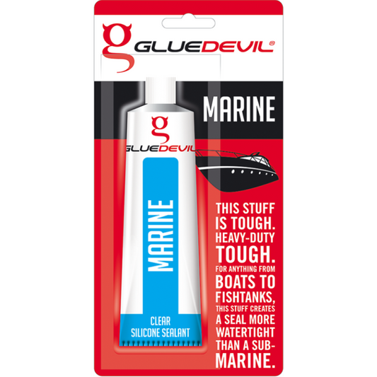 Gluedevil 90ml Marine Silicone Sealant